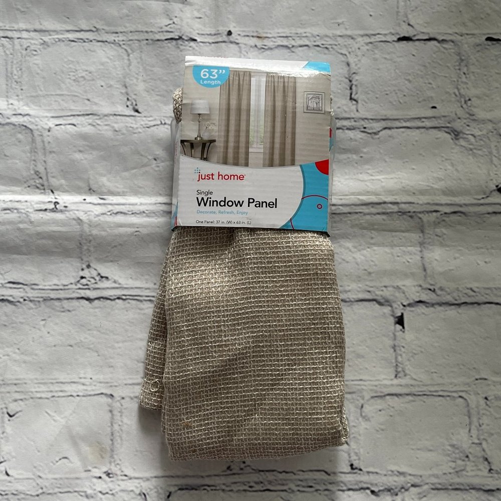 Just Home Single Window Panel